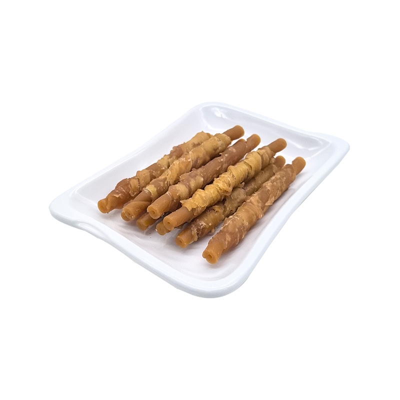 Organic Chicken Flavored Dog Teeth Cleaning Treats 12cm