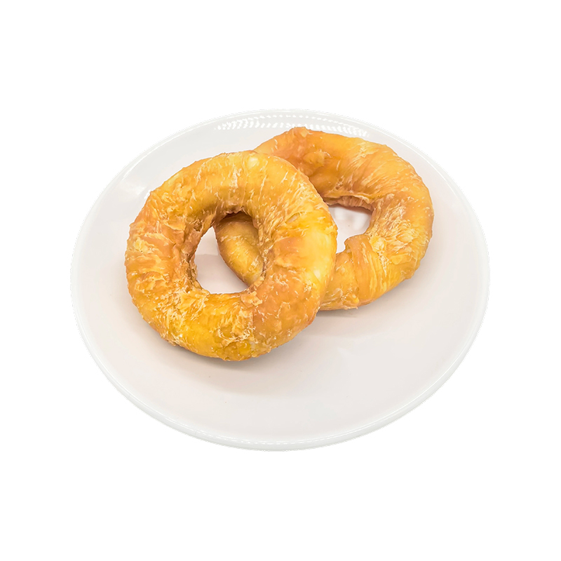 Chicken-Wrapped Collagen Donut Chew Treats